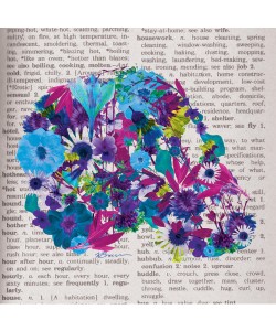 Victoria Brown, COLORFUL SKULL III