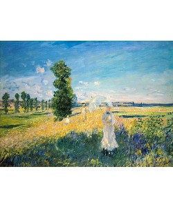 Claude Monet, La Promenade (Argenteuil). 1875