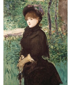 Édouard Manet, Beim Spaziergang. Um 1880