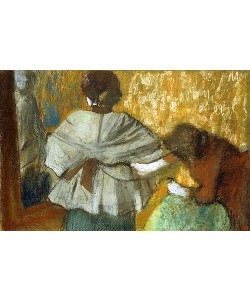 Edgar Degas, Bei der Modistin. 1882