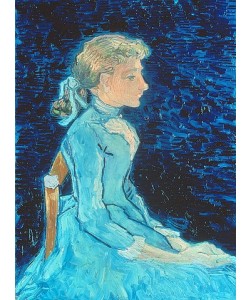 Vincent van Gogh, Bildnis der Adeline Ravoux. 1890.