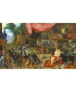 JAN BRUEGHEL DER ÄLTERE, Allegorie des Gefühls. (Ausgeführt mit Peter Paul Rubens). 1617
