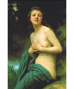 William Adolphe Bouguereau, Frühlingslüfte. 1895.