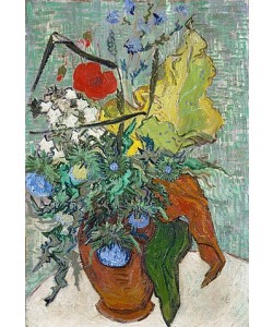 Vincent van Gogh, Vase mit Wildblumen.