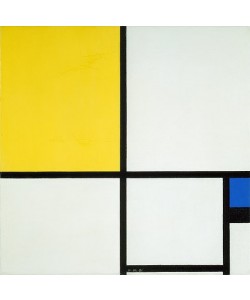 Piet Mondrian, Komposition mit Blau und Gelb. 1931.