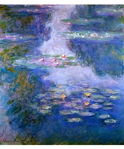 Claude Monet, Seerosen (Wasserlandschaft). 1908.