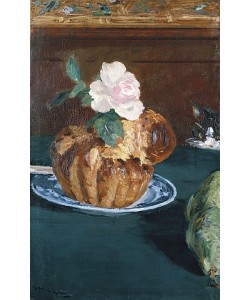 Édouard Manet, Stilleben mit Brioche (Nature morte à la brioche). 1880