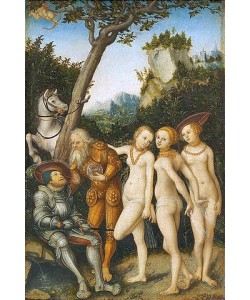 LUCAS CRANACH Der Ältere, Das Urteil des Paris. 1530.