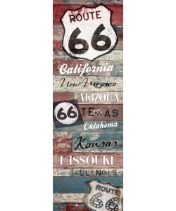 Jace Grey, ROUTE 66 WOOD PANEL II