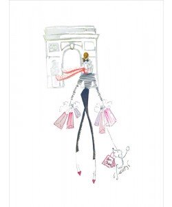 Alicia Zyburt, PARIS SHOPPING