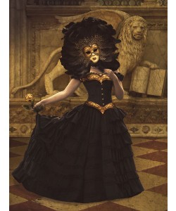 Babette, BAL DU MASK 1