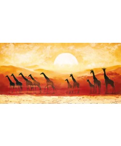 Renee, Giraffes in sunset