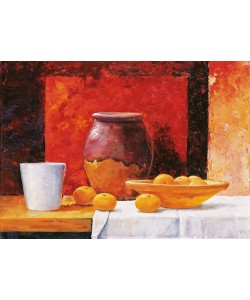 Frans Nauts, Stillife in red I