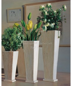 James Demmick, Stillife with white vases