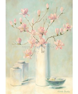 Nathalie Boucher, Pink flowers I