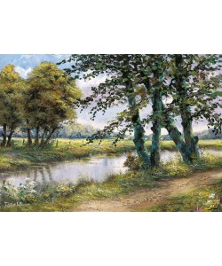 Reint Withaar, River and trees