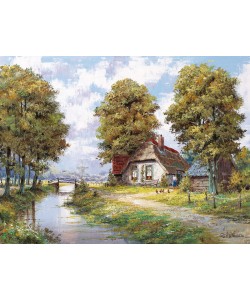 Reint Withaar, Farmhouse near river