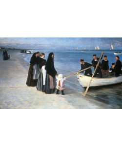 PEDER SEVERIN KROYER, Ausfahrt der Fischer. Skagen 1894