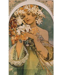 Alfons Maria Mucha, Blume. 1897.