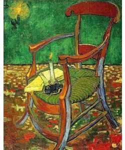 Vincent van Gogh, Gauguins Stuhl (mit Kerze). 1888.