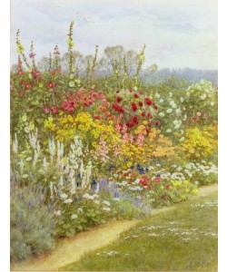 HELEN ALLINGHAM, A Herbaceous Border