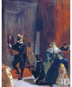 Edgar Degas, Erinnerung an Velazquez. 1858