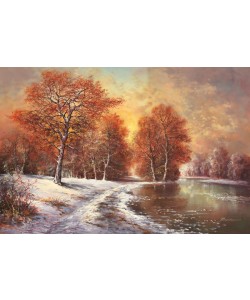 H. Buchner, WINTER IN DER TAIGA