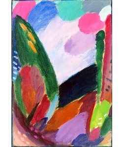 Alexej von Jawlensky, Gewitter (Große Variation Nr.5). 1916