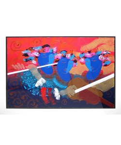 Nixon Peter Trio (Siebdruck, handsigniert)