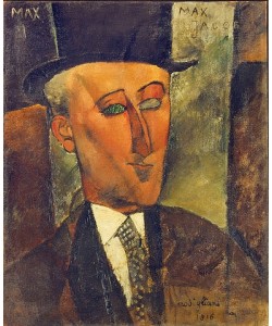 Amadeo Modigliani, Bildnis Max Jacob. 1916