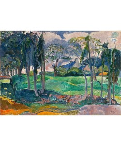 Paul Gauguin, Bretonische Landschaft mit Gehöft. 1894