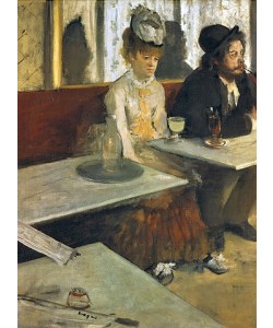 Edgar Degas, Im Café (oder: Der Absinth). 1875/76