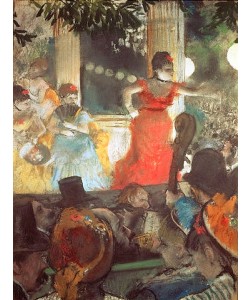 Edgar Degas, Im Café-Concert Les Ambassadeurs. 1875/77