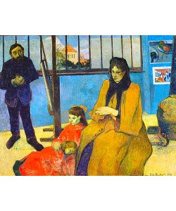 Paul Gauguin, Die Familie Schuffenecker. 1889