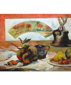 Paul Gauguin, Stilleben mit Fächer. Gegen 1889