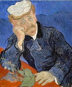 Vincent van Gogh, Bildnis des Doktor Paul Gachet. 1890