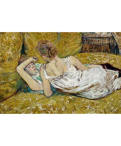 Henri de Toulouse-Lautrec, Die zwei Freundinnen. 1895