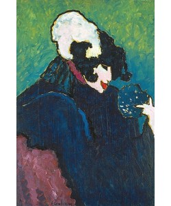 Alexej von Jawlensky, Die weiße Feder. 1909