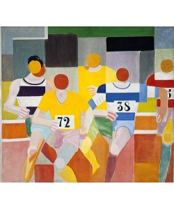 Robert Delaunay, Die Läufer (Les Coureurs). 1926.