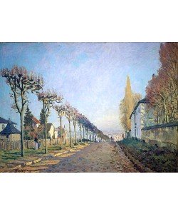 Alfred Sisley, Chemin de la Machine (oder: La route du chemin de Sèvres). 1873