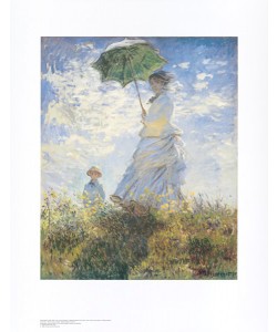 Claude Monet, Frau mit Sonnenschirm (Offset)