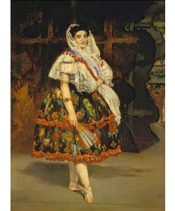Édouard Manet, Lola de Valence (Lola Melea, die spanische Tänzerin). 1862