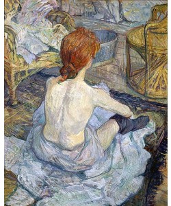 Henri de Toulouse-Lautrec, La Toilette. 1896.