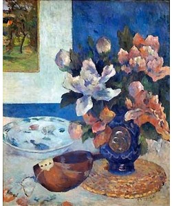Paul Gauguin, Stilleben mit Mandoline. 1885