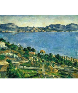 Paul Cézanne, L'Estaque. Landschaft im Golf von Marseille. Gegen 1878/79