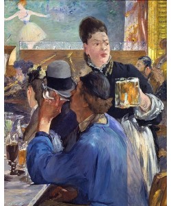 Édouard Manet, Die Bierkellnerin. 1879