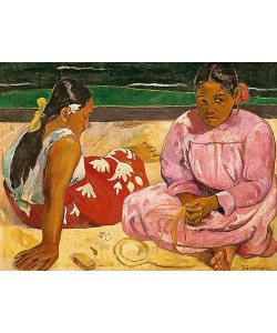 Paul Gauguin, Frauen von Tahiti (oder: Am Strand).1891