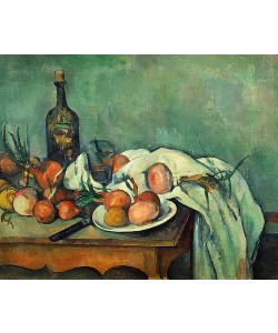 Paul Cézanne, Stilleben mit Zwiebeln. Gegen 1895.