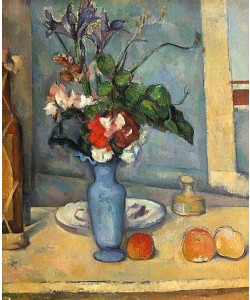 Paul Cézanne, Die blaue Vase. Gegen 1885/1887.