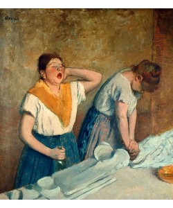 Edgar Degas, Die Büglerinnen. Um 1882.